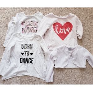 4t long sleeve girls bundle